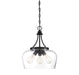 Octave 3-Light Pendant in Black