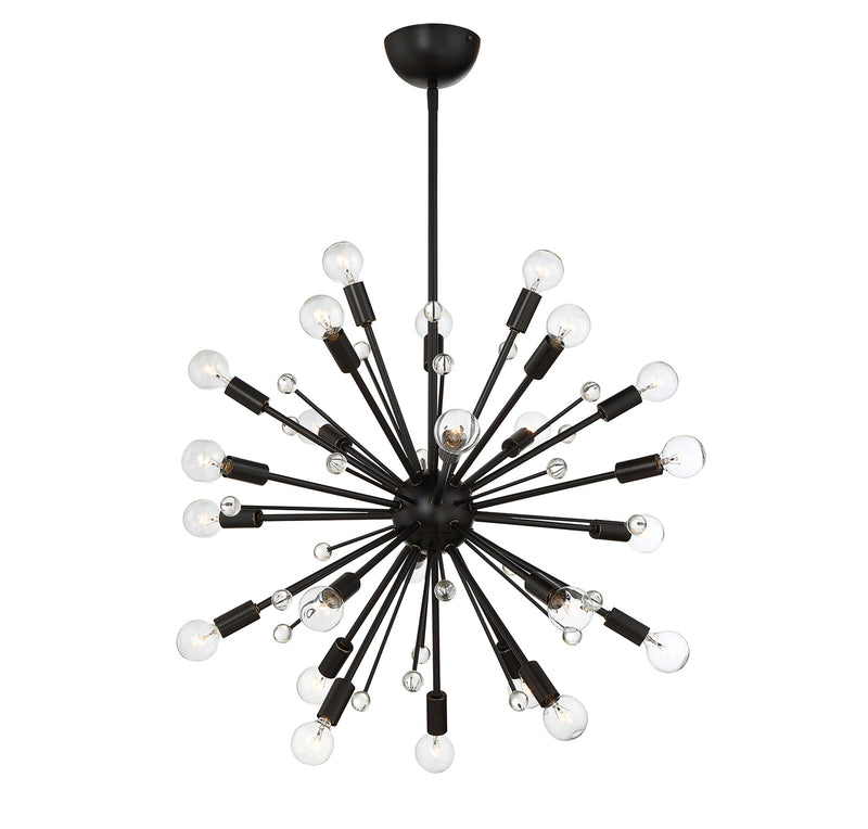 Galea 24-Light Chandelier in Classic Bronze