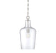 Franklin 1-Light Pendant in Polished Nickel