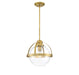 Pendleton 1-Light Pendant in Warm Brass