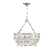 Windham 4-Light Pendant in Polished Nickel