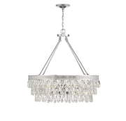 Windham 6-Light Pendant in Polished Nickel