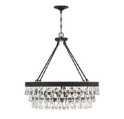 Windham 6-Light Pendant in English Bronze