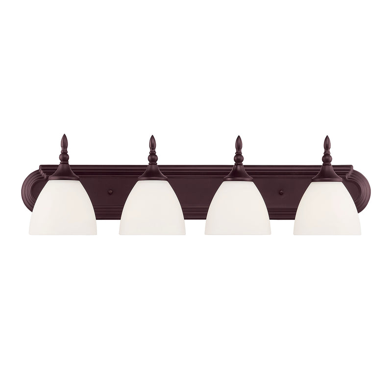 Herndon 4-Light Bath Vanity in English Bronze