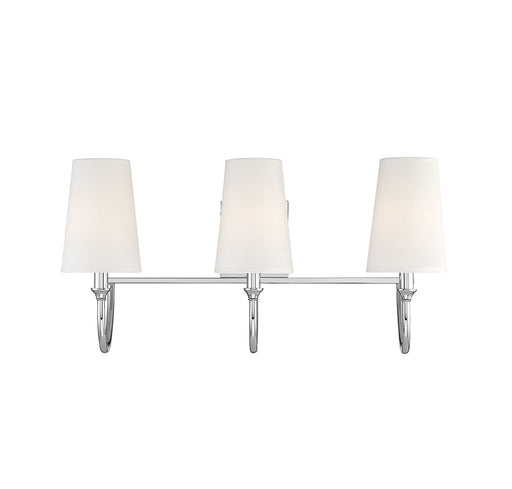 Cameron 3-Light Bath in Polished Nickel