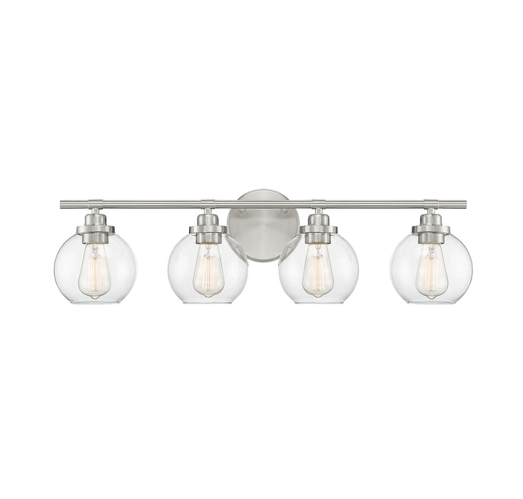 Carson 4-Light Bath in Satin Nickel