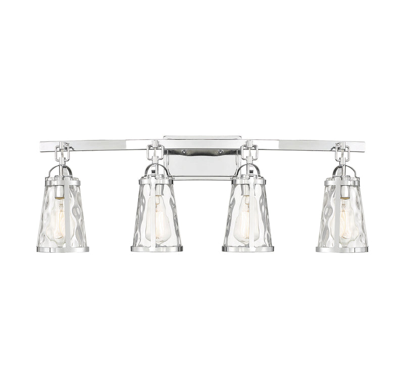 Albany 4-Light Bath in Polished Chrome
