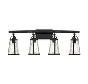 Albany 4-Light Bath in Black