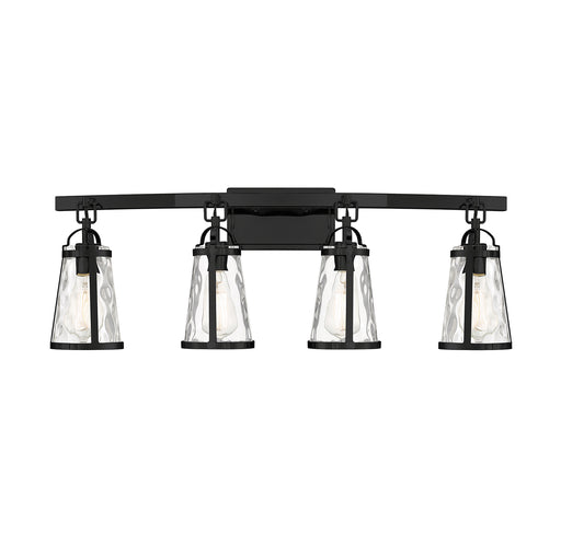 Albany 4-Light Bath in Black