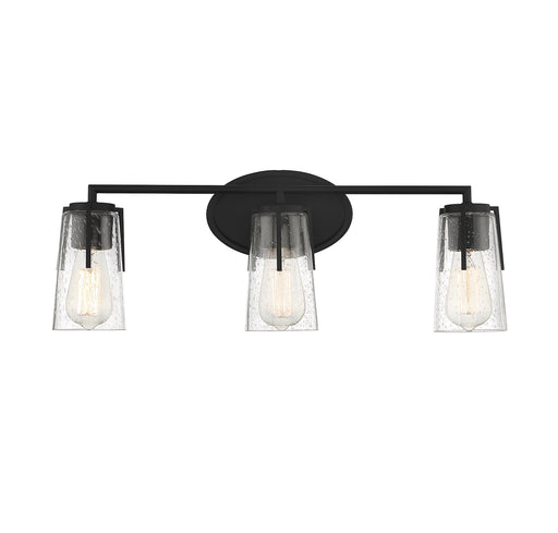 Sacremento 3-Light Bath in Black