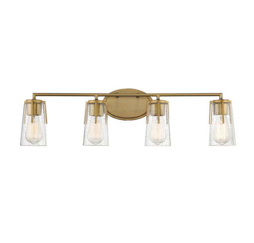 Sacremento 4-Light Bath in Warm Brass