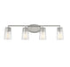 Sacremento 4-Light Bath in Satin Nickel