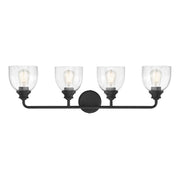 Vale 4-Light Bath in Black