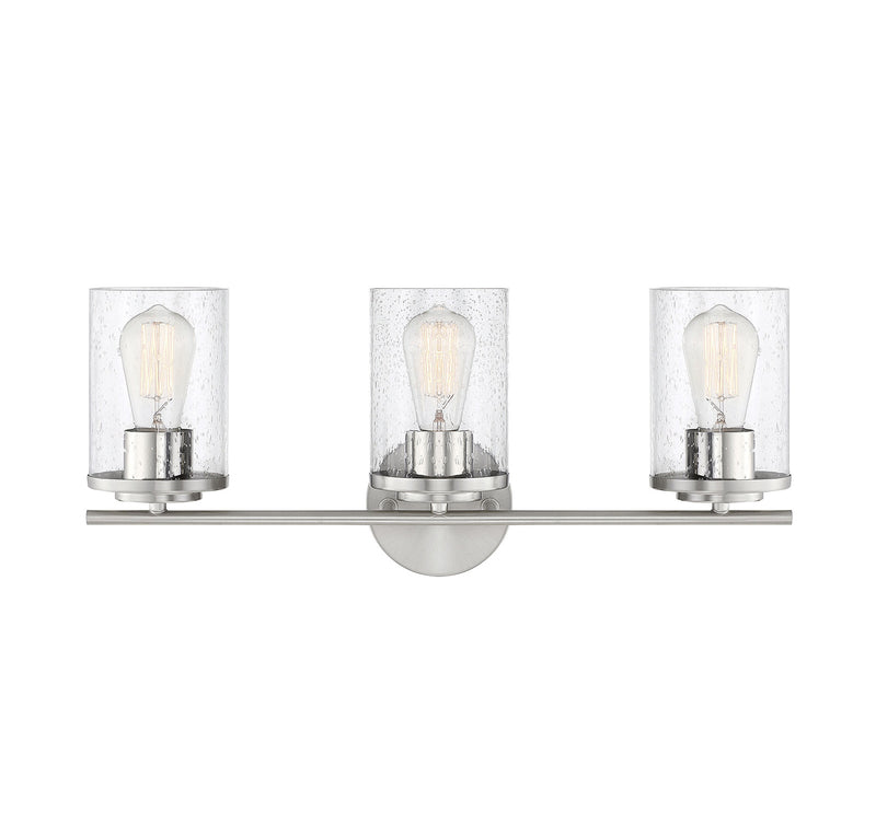Marshall 3-Light Bath in Polished Chrome