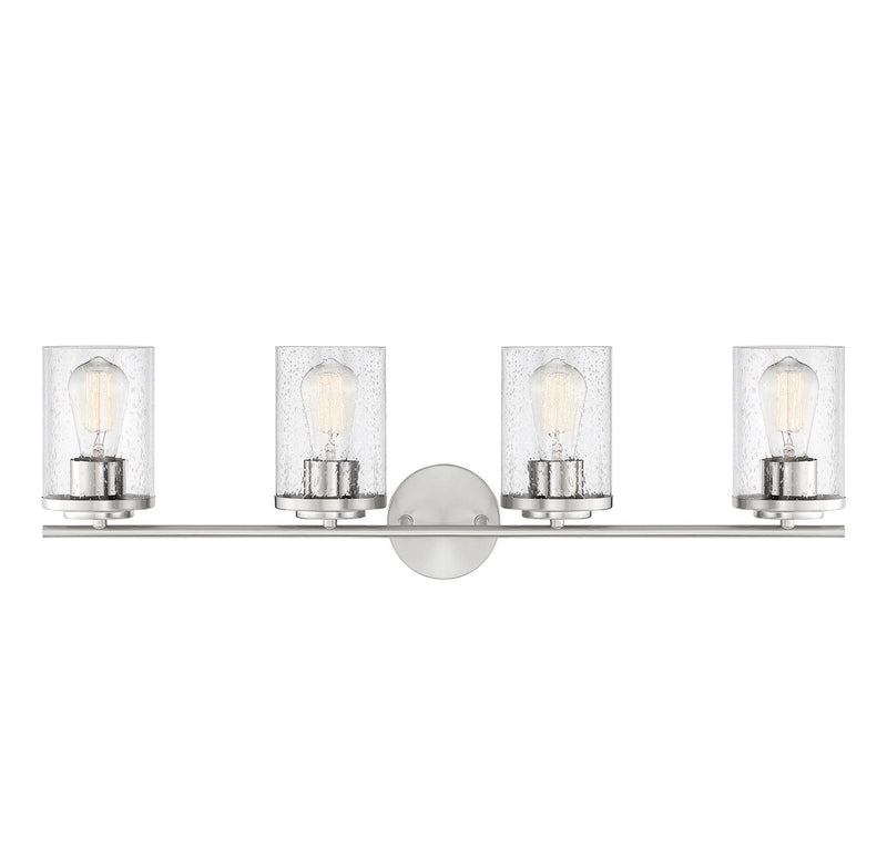 Marshall 4-Light Bath in Polished Chrome