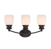 Elise 3-Light Bath Vanity in English Bronze