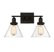 Drake 2-Light Bath Vanity in English Bronze