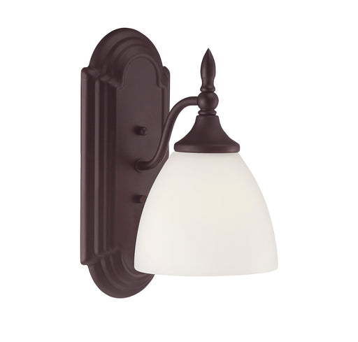 Herndon 1-Light Sconce in English Bronze
