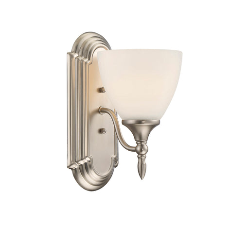Herndon 1-Light Sconce in Satin Nickel