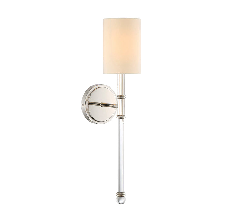 Fremont 1-Light Sconce in Polished Nickel