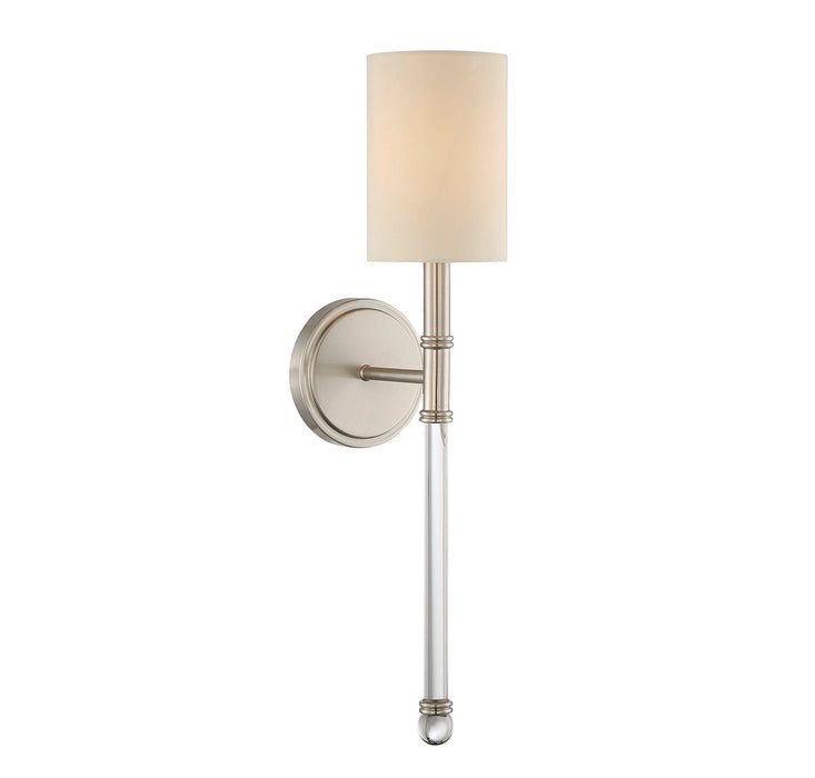 Fremont 1-Light Sconce in Satin Nickel