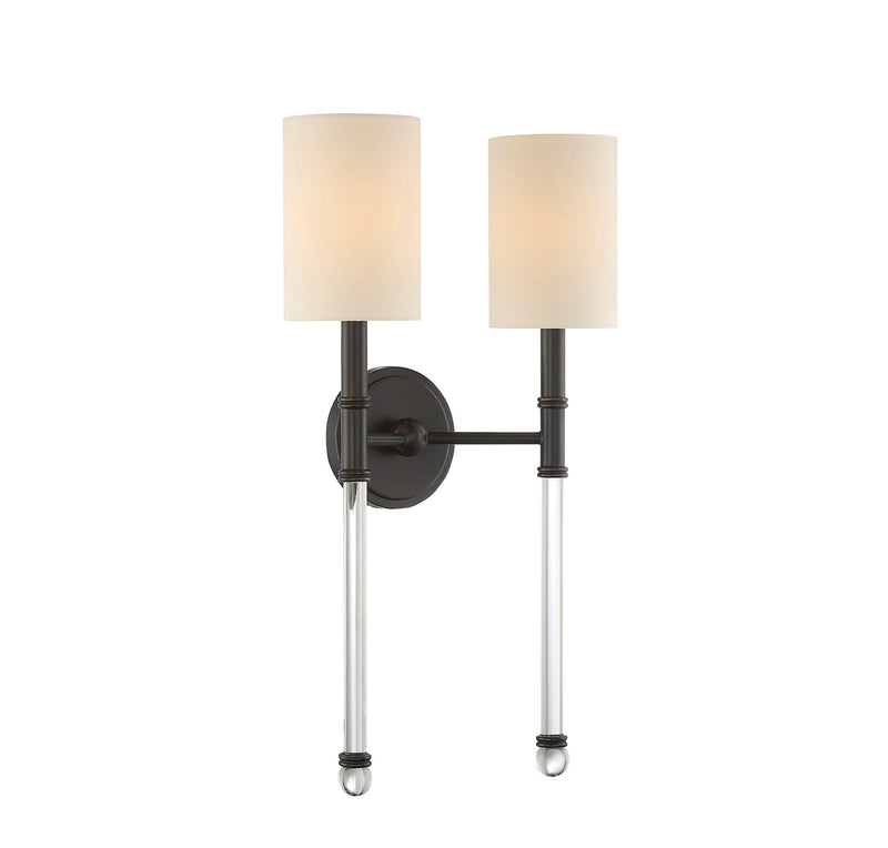 Fremont 2-Light Sconce in Classic Bronze