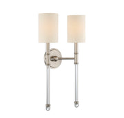 Fremont 2-Light Sconce in Satin Nickel