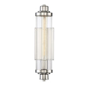 Pike 1-Light Sconce in Polished Nickel
