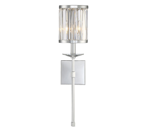 Ashbourne 1-Light Sconce in Polished Chrome