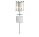 Ashbourne 1-Light Sconce in Polished Chrome