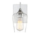 Octave 1-Light Sconce in Polished Chrome