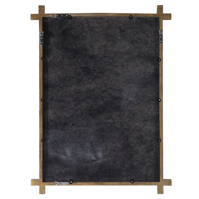 Uttermost's Abanu Gold Vanity Mirror Designed by John Kowalski - Lamps Expo