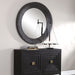 Uttermost's Frazier Round Industrial Mirror Designed by John Kowalski - Lamps Expo