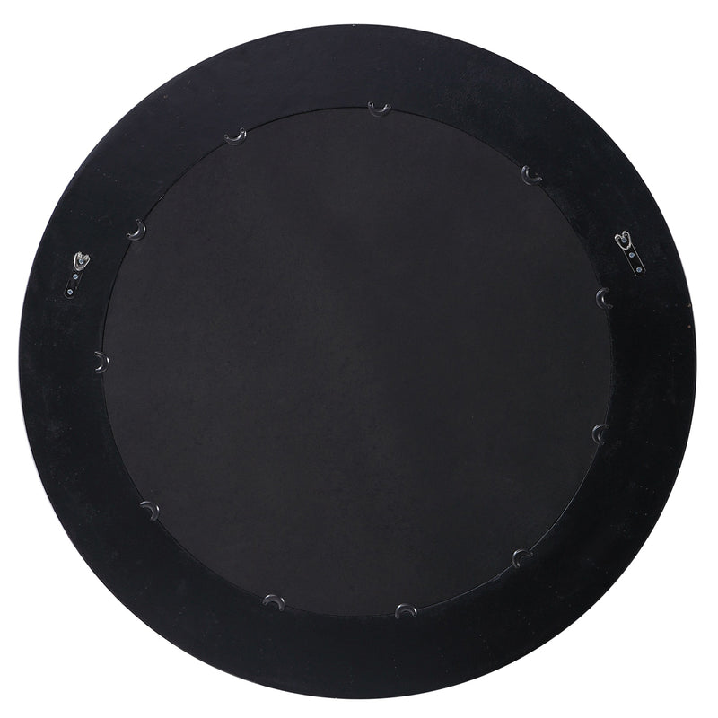 Uttermost's Frazier Round Industrial Mirror Designed by John Kowalski - Lamps Expo