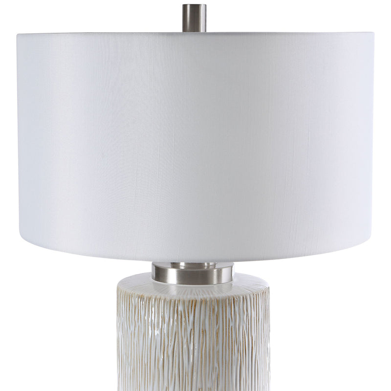Uttermost's Georgios Cylinder Table Lamp Designed by Carolyn Kinder - Lamps Expo