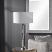 Uttermost's Davies Modern Table Lamp Designed by Jim Parsons - Lamps Expo