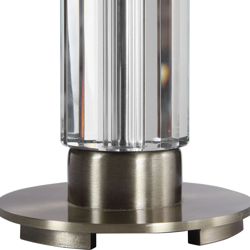 Uttermost's Davies Modern Table Lamp Designed by Jim Parsons - Lamps Expo