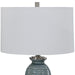 Uttermost's Zaila Light Blue Table Lamp Designed by Jim Parsons - Lamps Expo