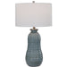 Uttermost's Zaila Light Blue Table Lamp Designed by Jim Parsons - Lamps Expo