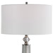 Uttermost's Grayton Frosted Art Table Lamp Designed by David Frisch - Lamps Expo