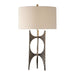 Uttermost's Goldia Antique Bronze Lamp Designed by Renee Wightman
