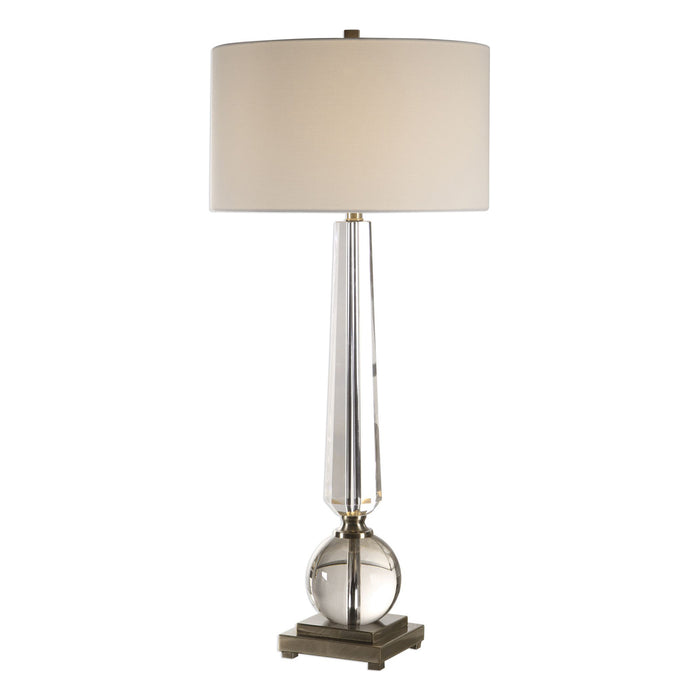 Uttermost's Crista Crystal Lamp Designed by Jim Parsons - Lamps Expo