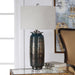 Uttermost's Olesya Swirl Glass Table Lamp Designed by Jim Parsons - Lamps Expo