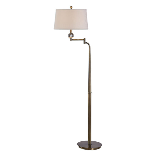 Uttermost's Melini Swing Arm Floor Lamp Designed by Jim Parsons