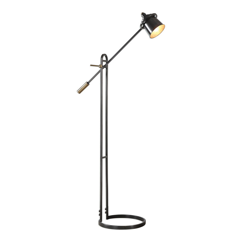 Uttermost's Chisum Dark Bronze Floor Lamp - Lamps Expo