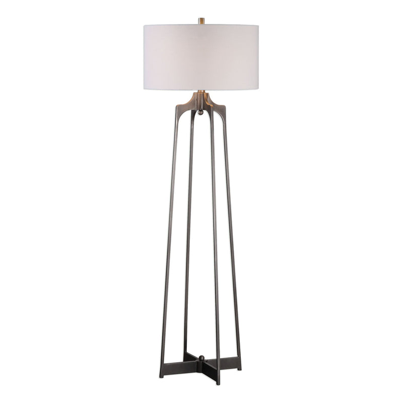 Uttermost's Adrian Modern Floor Lamp Designed by David Frisch