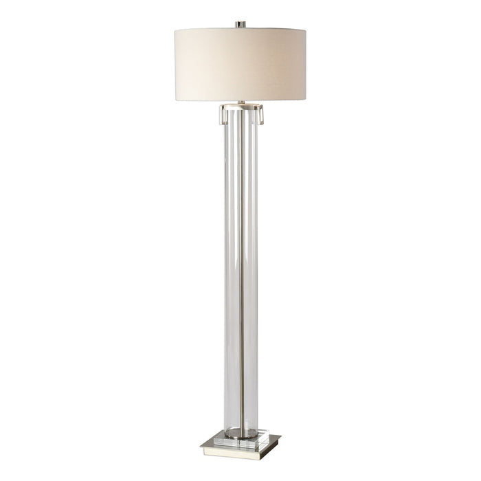 Uttermost's Monette Tall Cylinder Floor Lamp Designed by Jim Parsons - Lamps Expo