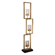 Uttermost's Cielo Staggered Rectangles Floor Lamp Designed by David Frisch - Lamps Expo