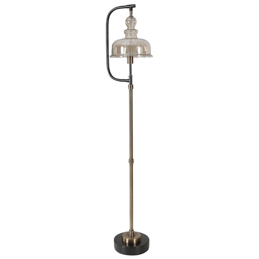 Uttermost's Elieser Industrial Floor Lamp Designed by Matthew Williams - Lamps Expo