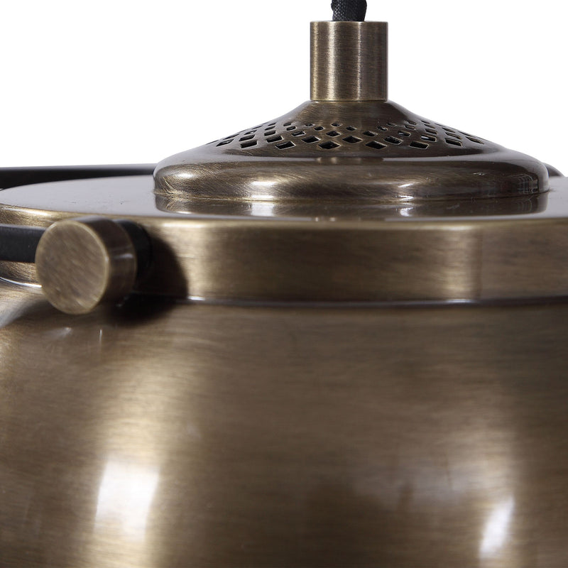 Uttermost's Bessemer Industrial Floor Lamp Designed by Jim Parsons - Lamps Expo